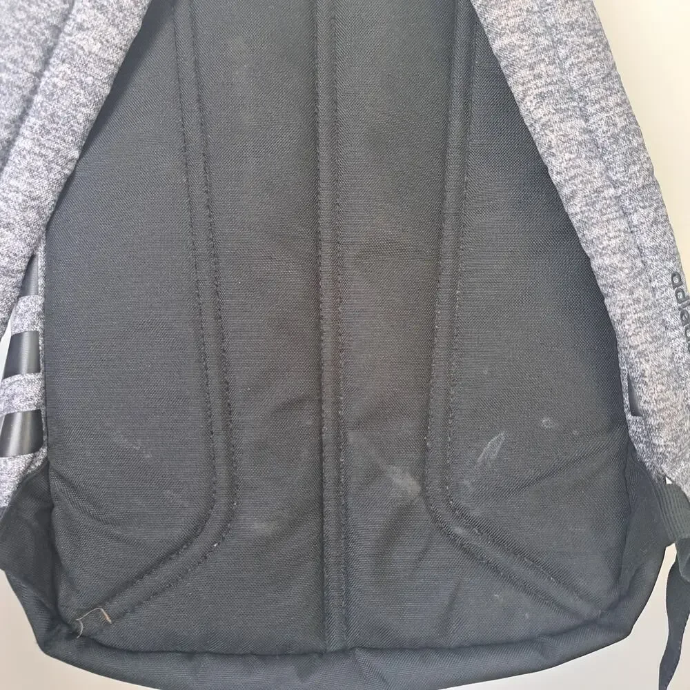 adidas Original Base Backpack, Onyx Jersey, One Size - Picture 4 of 11